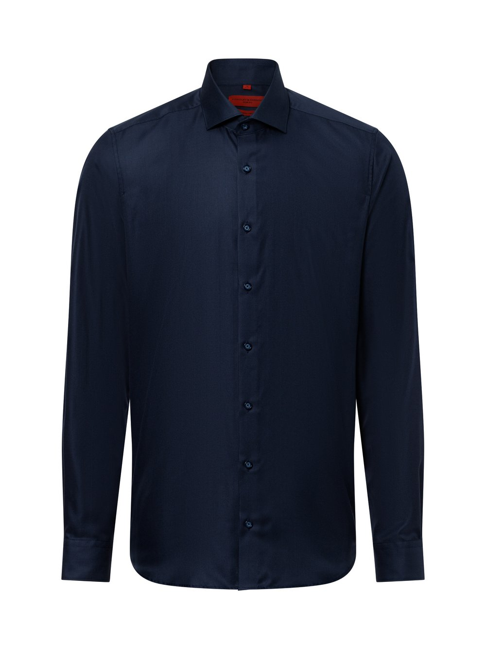 Finshley & Harding Męska koszula biznesowa Mężczyźni Slim Fit Bawełna niebieski, 44