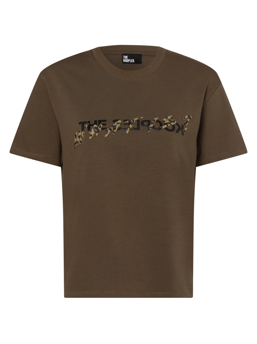 The Kooples T-shirt damski Kobiety Bawełna zielony, 2
