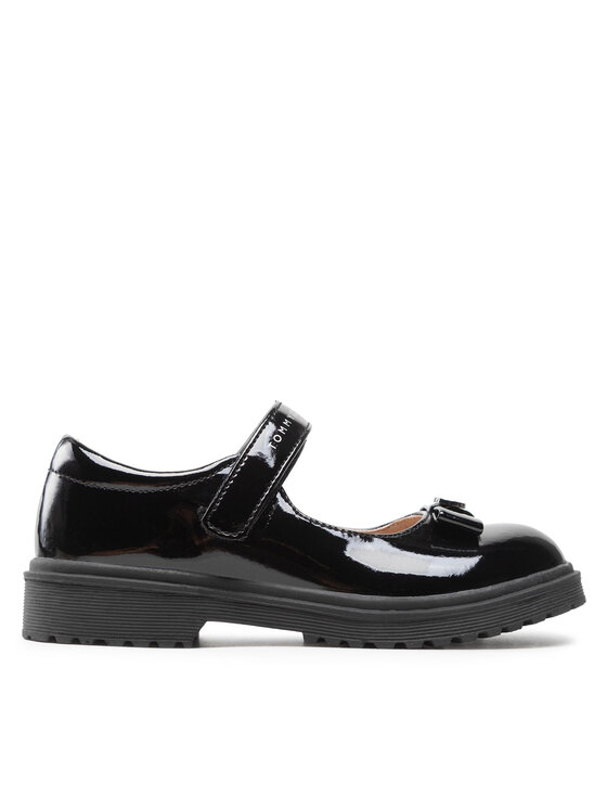 Tommy Hilfiger Półbuty Ballerina T3A3-32580-0774 M Czarny