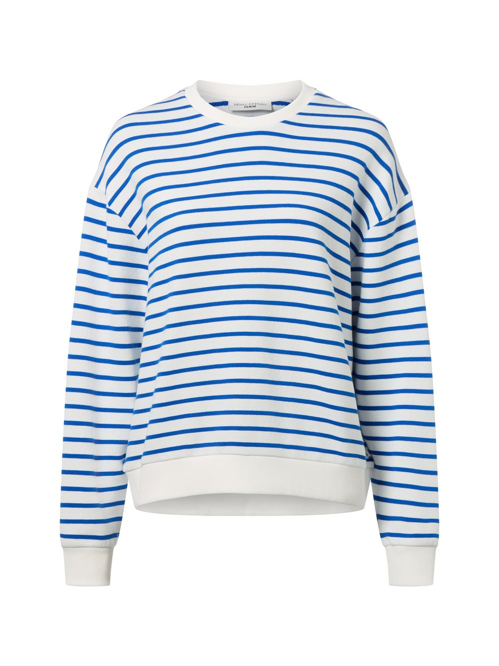 Marc O'Polo Denim Bluza damska Kobiety Bawełna niebieski|biały, M