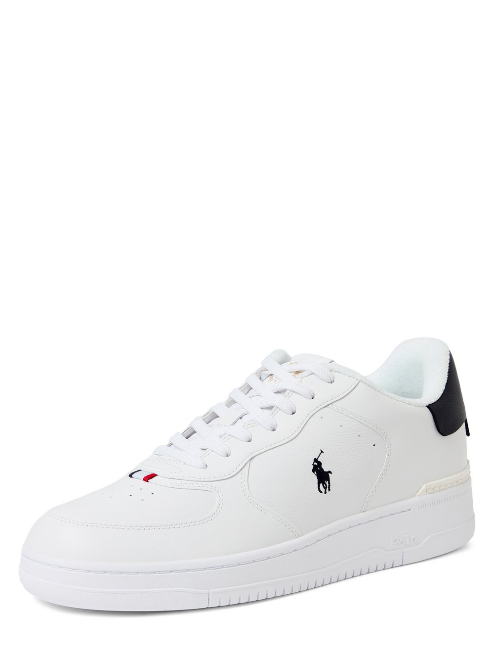 Polo Ralph Lauren Męskie buty sportowe Mężczyźni skóra biały, 41