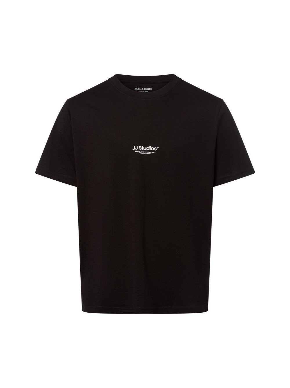 Jack & Jones Koszulka męska - JJEsoho Mężczyźni Bawełna czarny, XXL