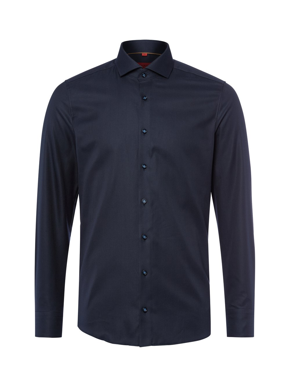 Finshley & Harding Koszula męska - non-iron Mężczyźni Slim Fit Bawełna niebieski, 40