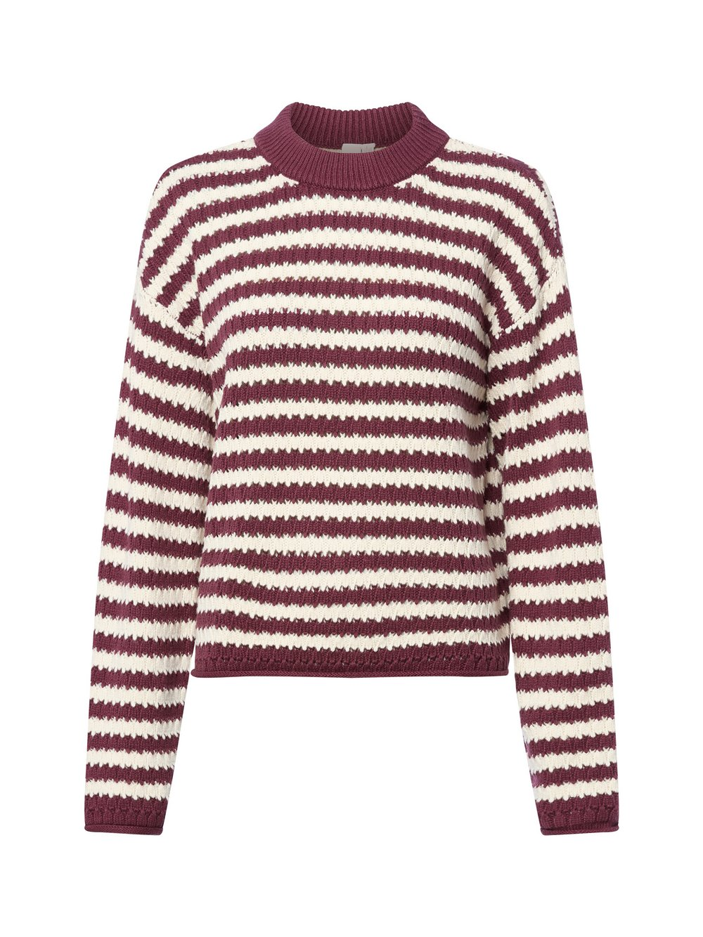Y.A.S Damski sweter z dzianiny - YASPorta Kobiety Bawełna biały, XL