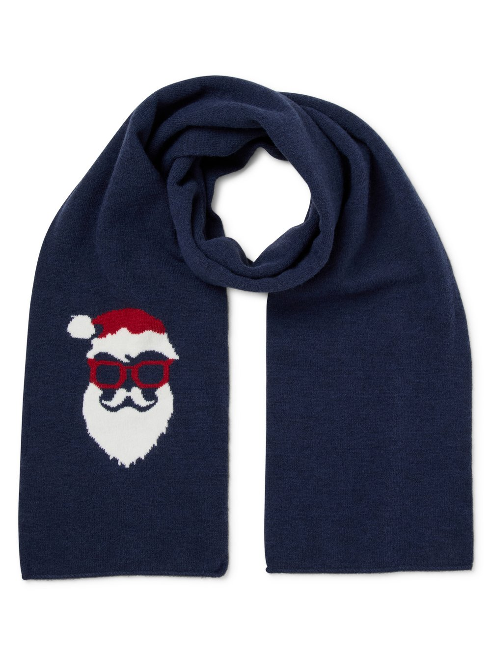 Only&Sons Męski szalik z dzianiny Mężczyźni drobna dzianina niebieski|biały|czerwony, ONE SIZE