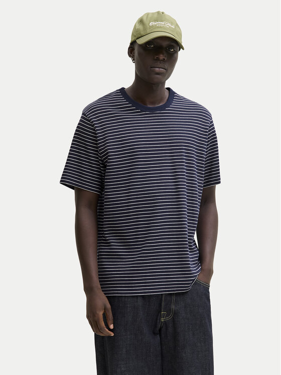 Jack & Jones T-Shirt Dover 12288015 Granatowy Relaxed Fit