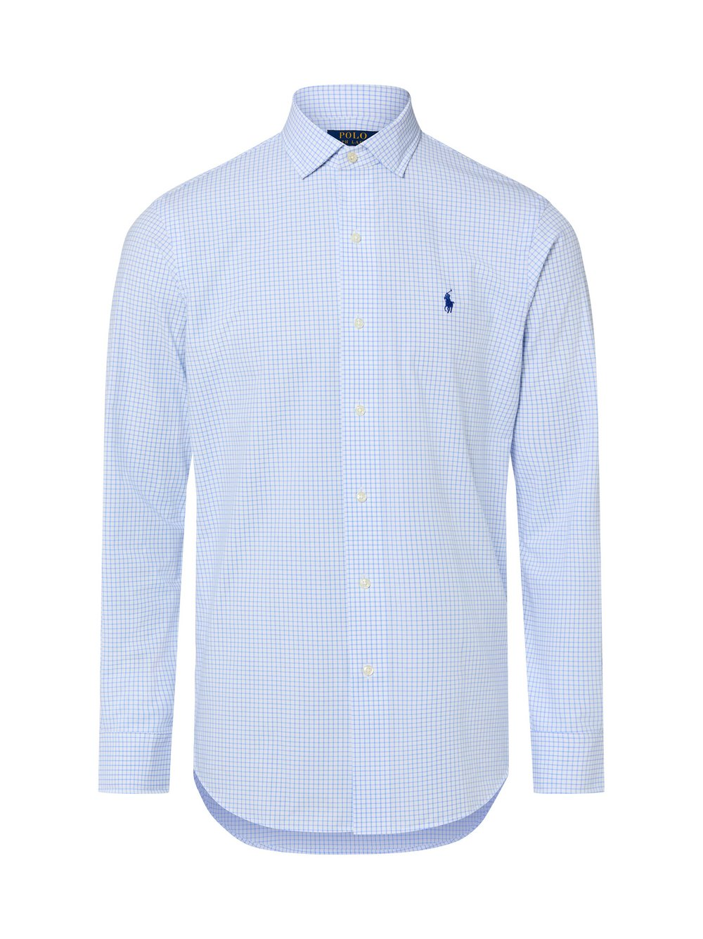 Polo Ralph Lauren Męska koszula biznesowa Mężczyźni Modern Fit Bawełna niebieski, M