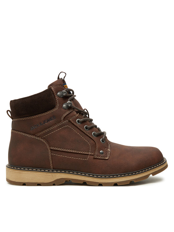 Jack & Jones Trzewiki Stratford 12257762 Brązowy
