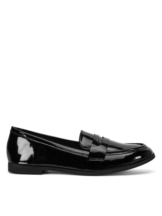 DeeZee Mokasyny WS270205-12 Czarny