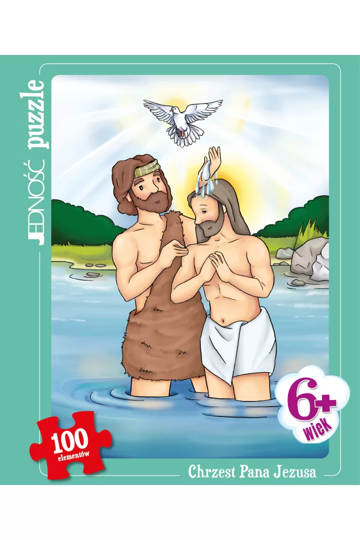 Puzzle 100 el. Chrzest Pana Jezusa