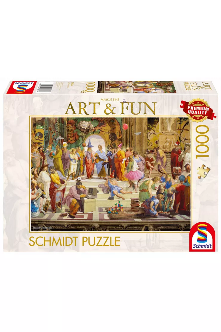 Puzzle 1000 el. PQ Szkoła Ateńska 2024 Markus Binz 112724