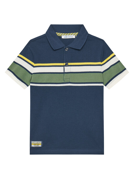 Original Marines Polo DFP2084CM Granatowy Regular Fit miniaturka