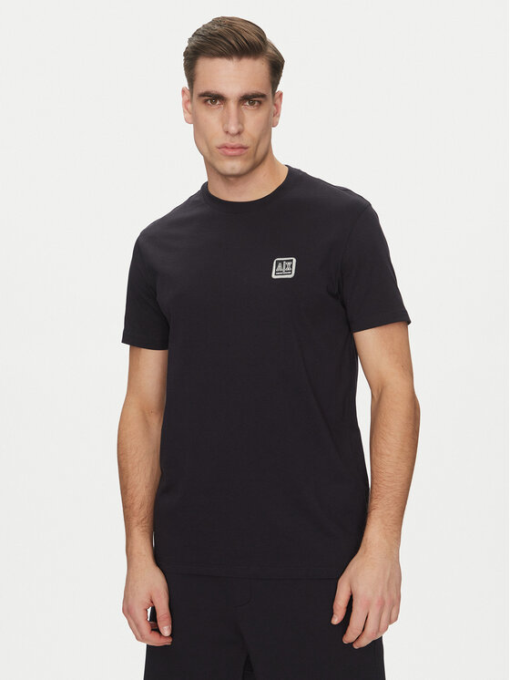 Armani Exchange T-Shirt XM000546 AF10361 UB101 Granatowy Regular Fit