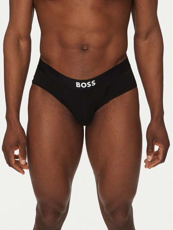 BOSS Komplet slipów Hipbr 3P Boss One 50546561 Czarny