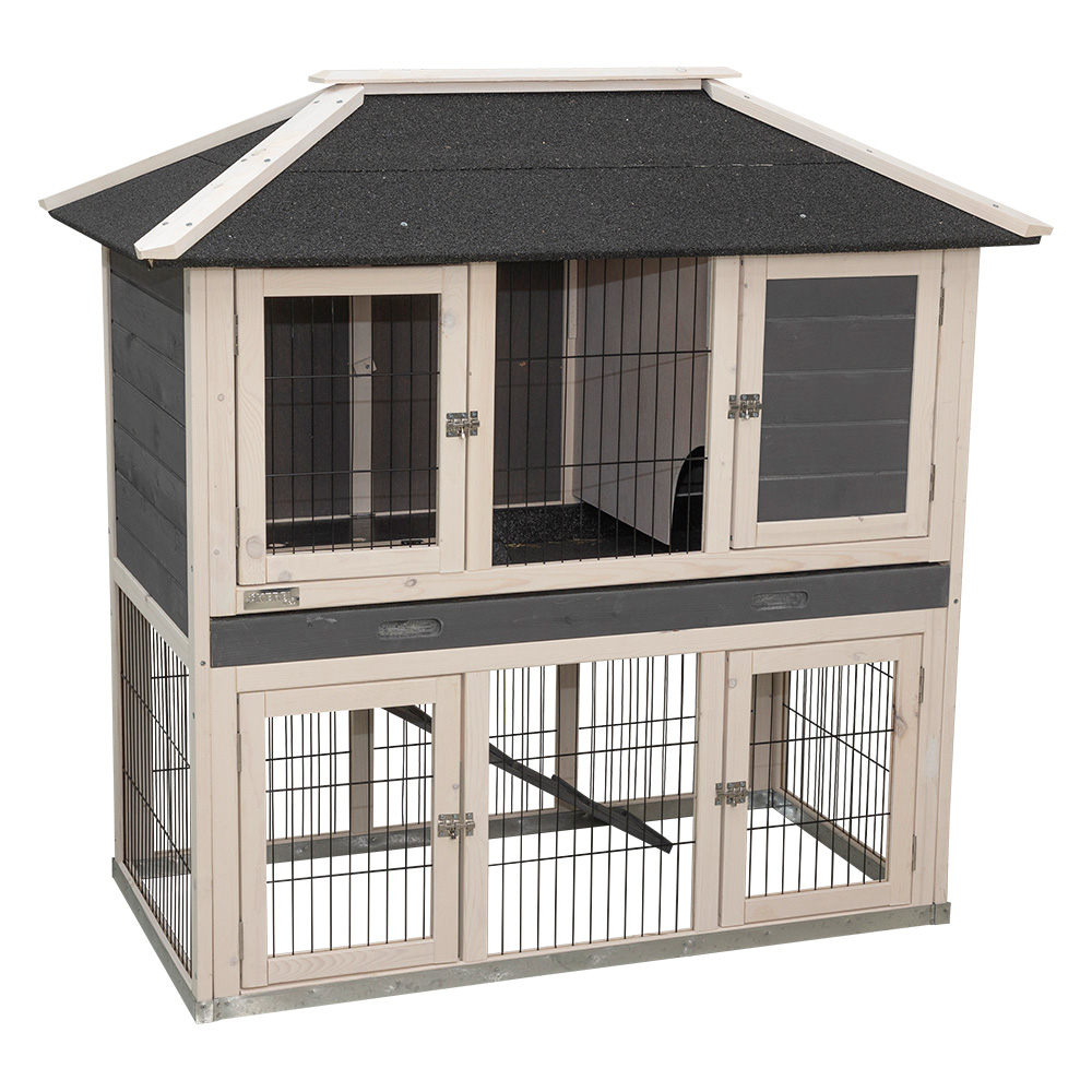 Kerbl Pet klatka dla małych zwierząt Villa - Dł. 118 x szer. 68 x wys. 118 cm