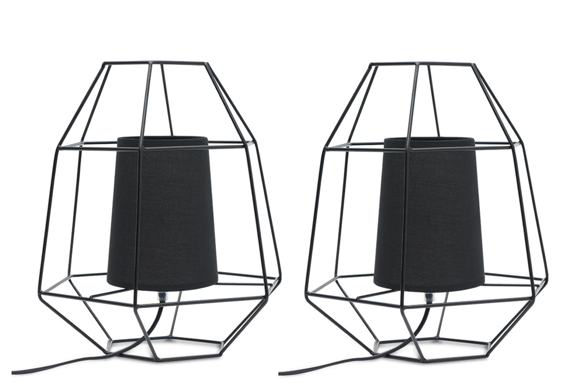Lampa stołowa w stylu loftowym 2szt MERLI