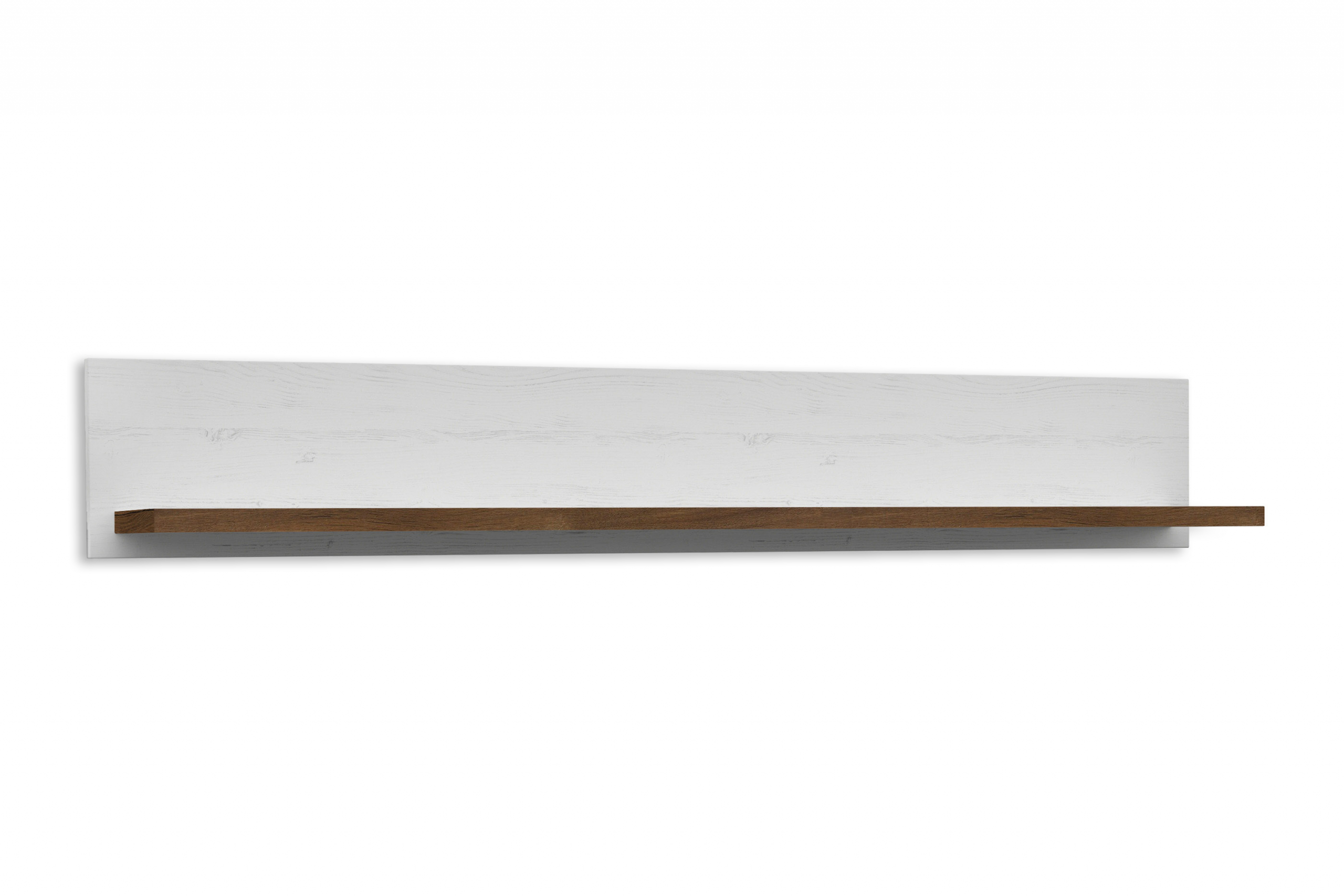 Półka do powieszenia 130 cm styl prowansalski biała LEMAS