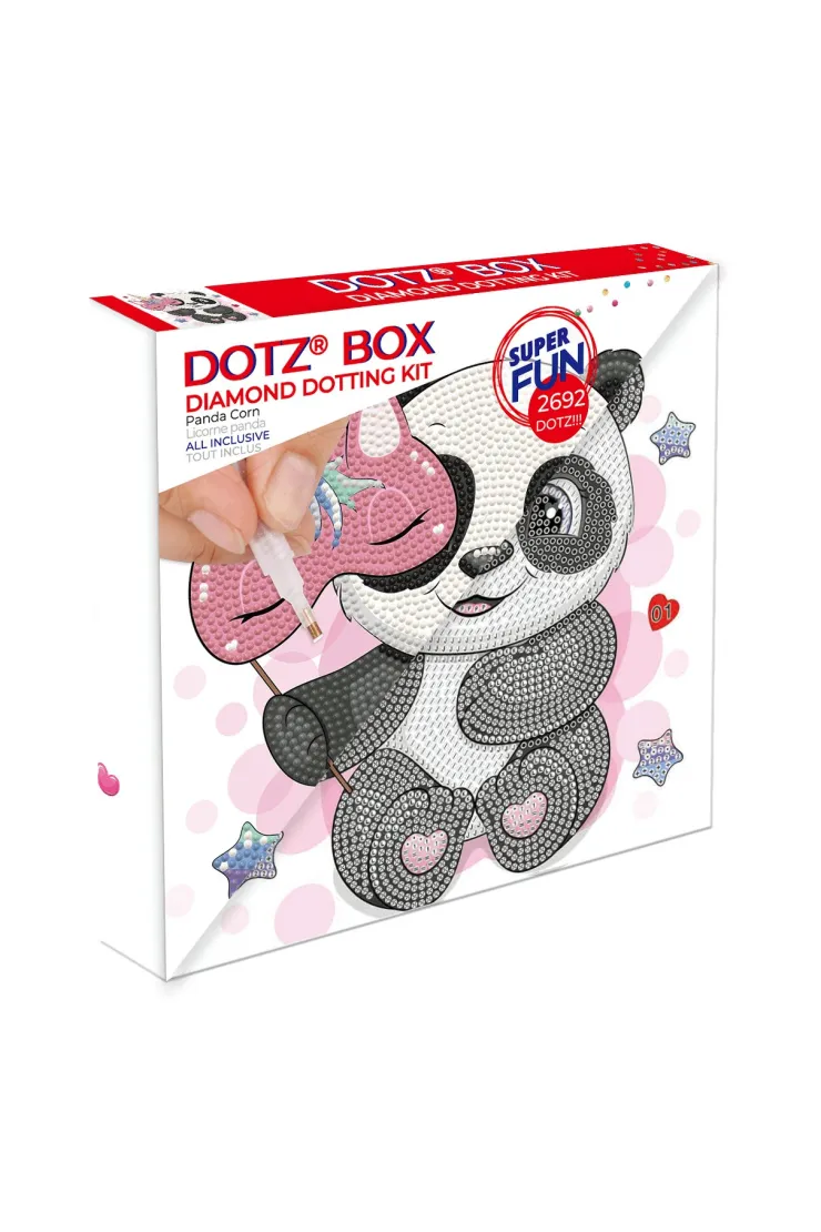 Diamond Dotz Panda Corn Dotz Box