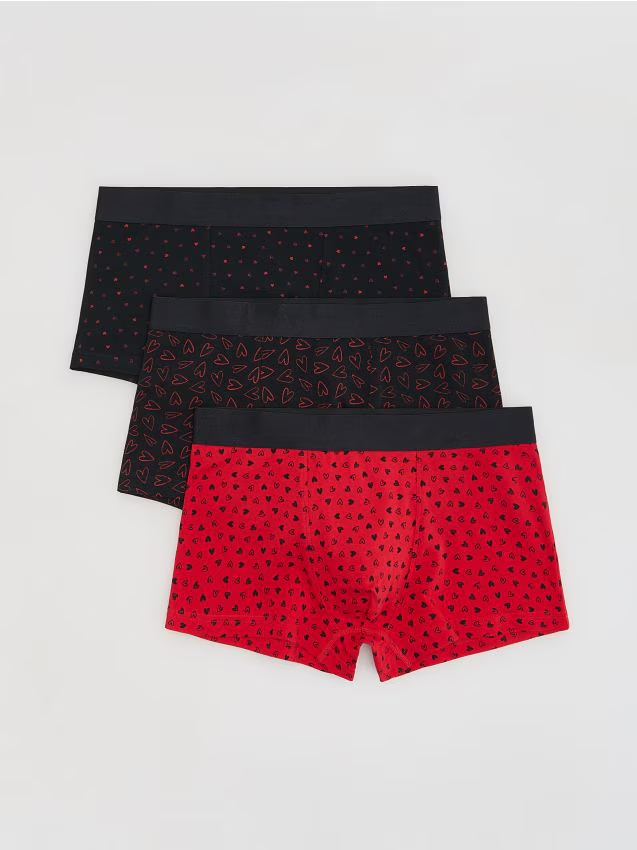 Reserved - 3 pack bokserek Classic - czarny