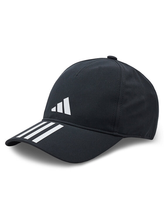 adidas Czapka z daszkiem 3-Stripes AEROREADY Running Training Baseball Cap IC6520 Czarny miniaturka