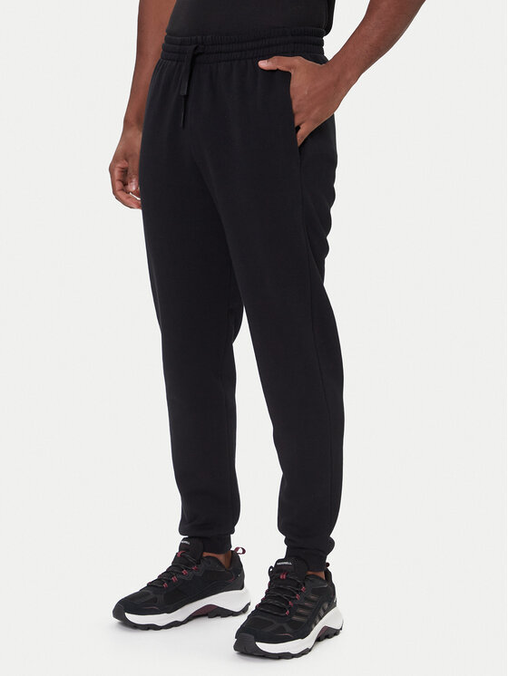Rossignol Spodnie dresowe RLOMP12 Czarny Regular Fit