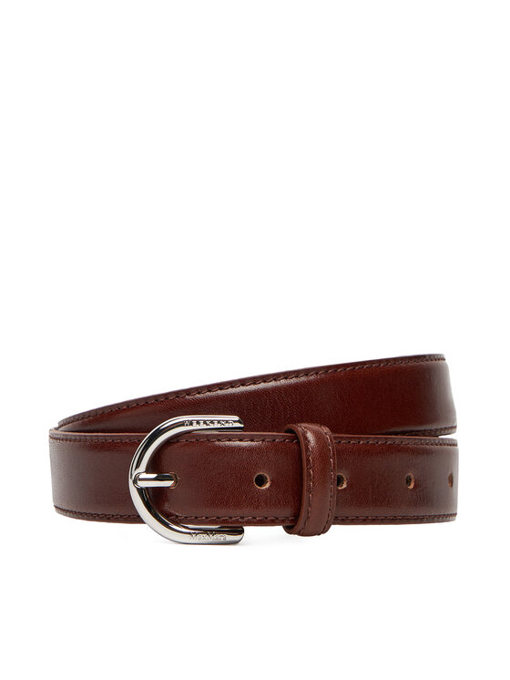 Weekend Max Mara Pasek Damski Udine 2525506044600 Brązowy