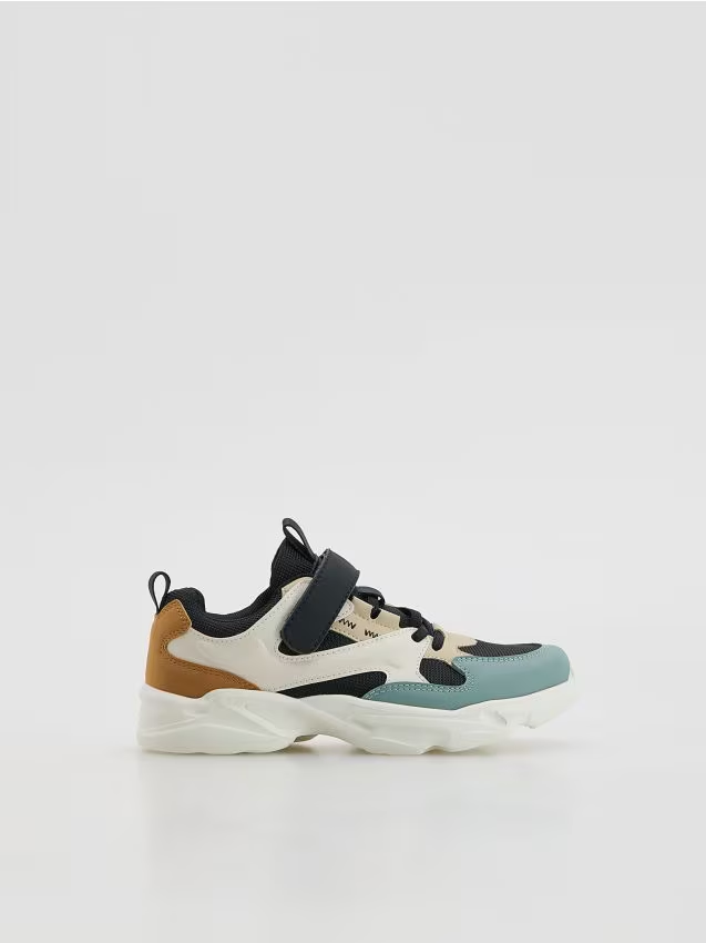 Reserved - Sneakersy na rzepy - wielobarwny