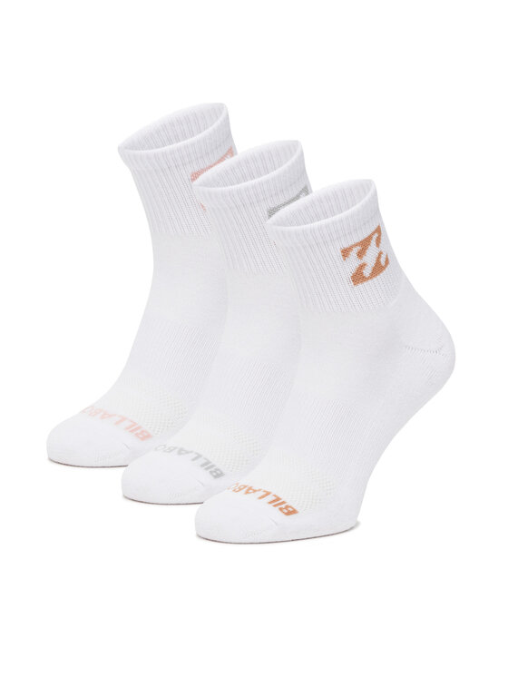 Billabong Skarpety długie AS_BILLABONG_03Z_SS25 (3-PACK) Biały