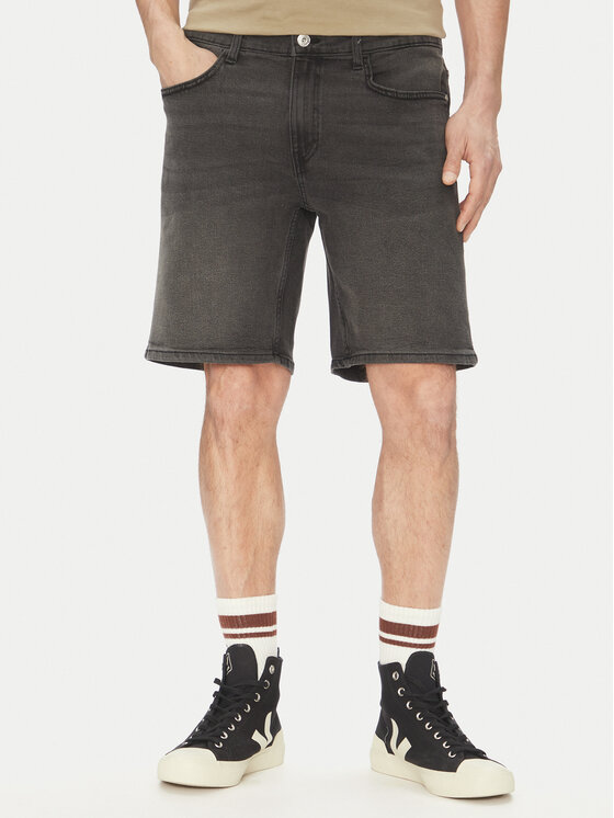 Only & Sons Szorty jeansowe Weft 22034527 Szary Regular Fit miniaturka