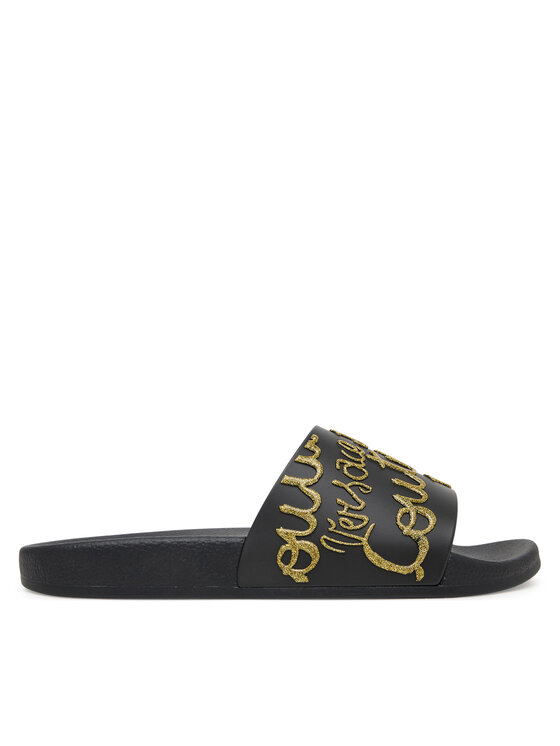 Versace Jeans Couture Klapki 79VA3SQ1 Czarny
