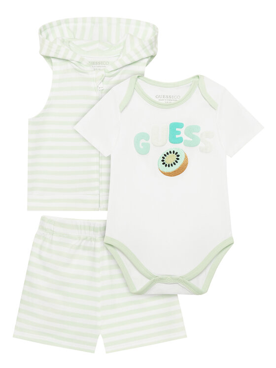 Guess Zestaw dla niemowląt H6GW05 KF891 Zielony jasny Regular Fit