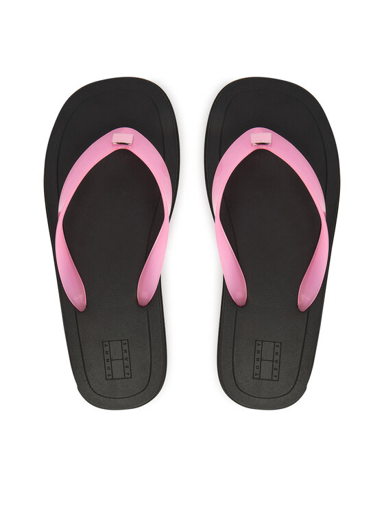 Tommy Jeans Japonki Tjw Cleated Jelly Summer Sandal EN0EN02954 Różowy