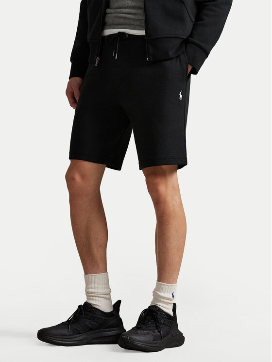 Polo Ralph Lauren Szorty sportowe 710881520038 Czarny Regular Fit