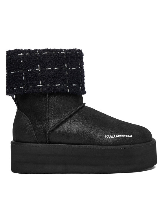 KARL LAGERFELD Śniegowce Thermo KL48552 Czarny