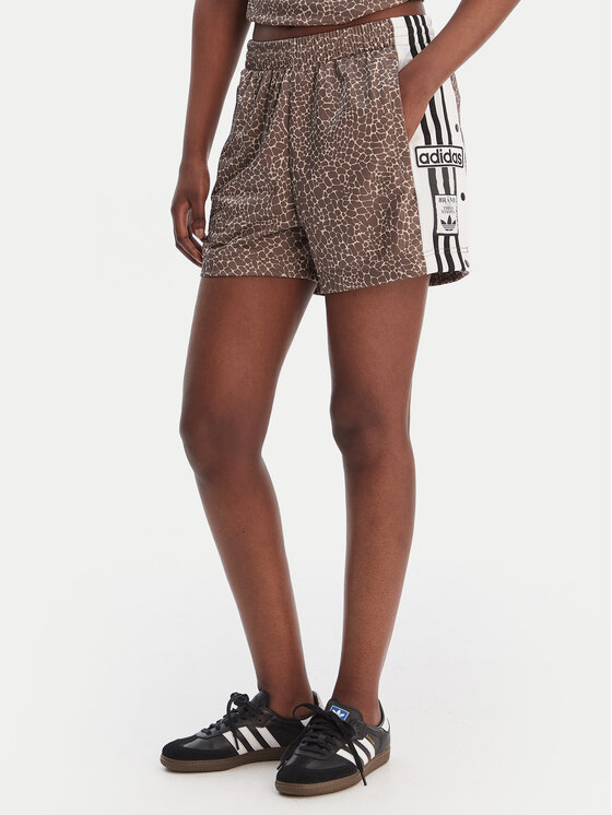 adidas Szorty sportowe Adibreak KD8821 Beżowy Loose Fit