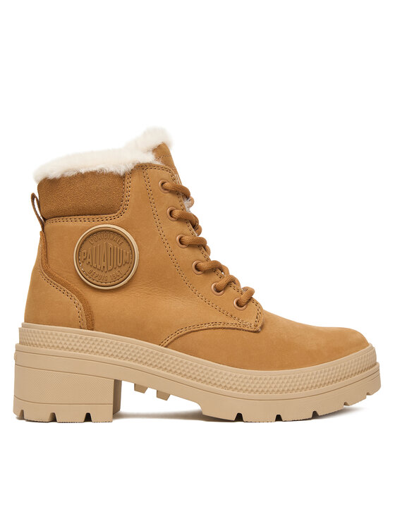 Palladium Trzewiki Pallarise Nbk Wl 99527-254-M Brązowy