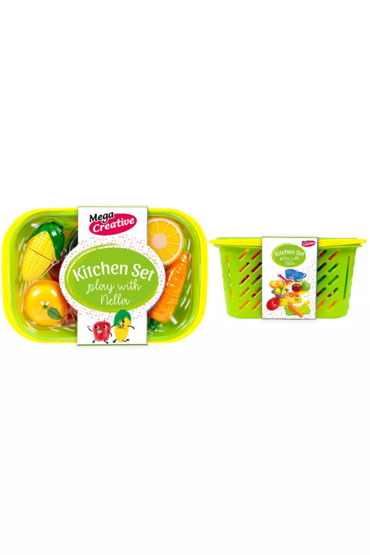 Owoce i warzywa Nella w koszu MEGA CREATIVE 452168