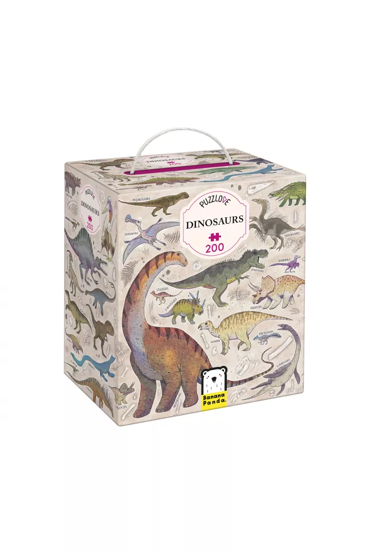 Puzzle 200 el. Puzzlove. Dinosaurs