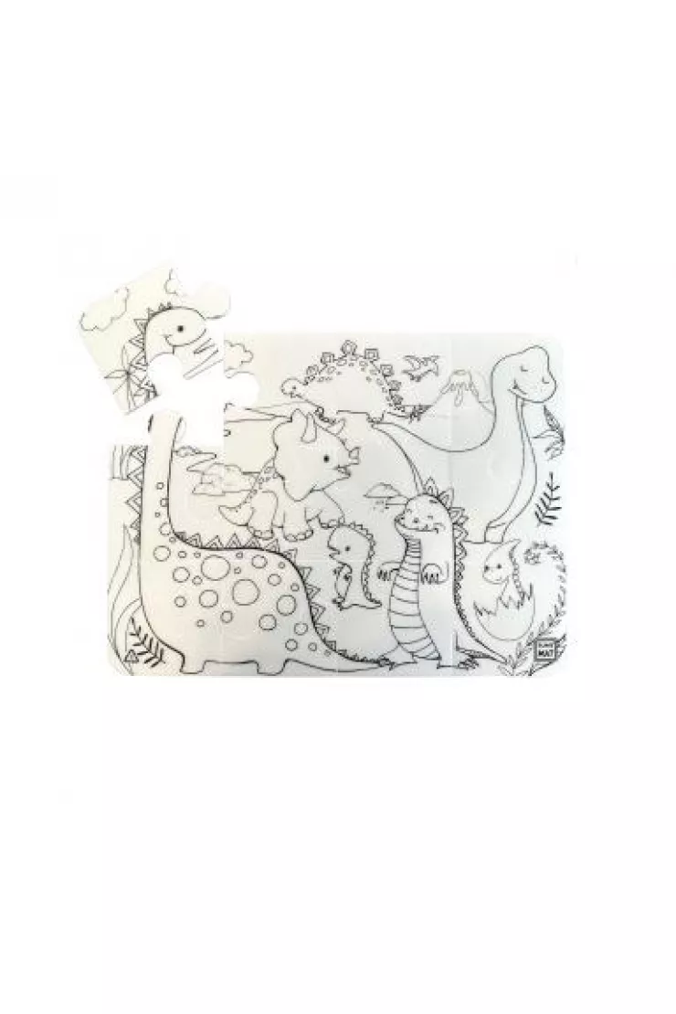 Funny puzzle Dinozaury 44x37 cm
