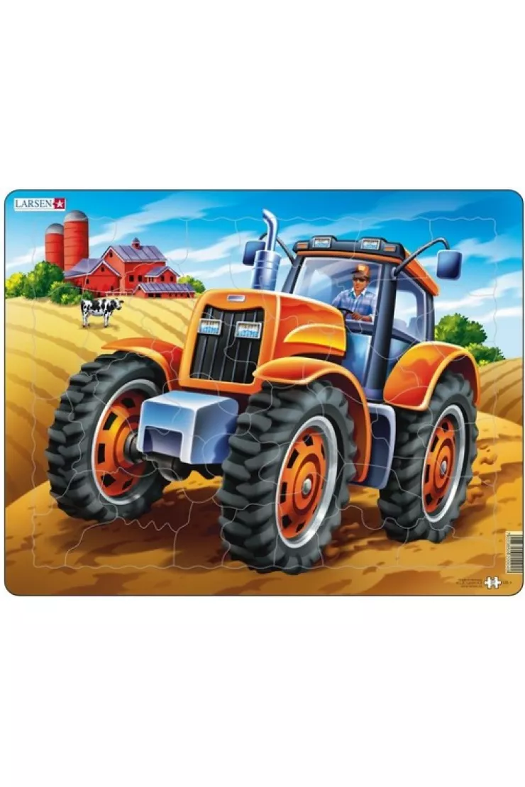 Puzzle 37 el. rozmiar M Układanka Traktor