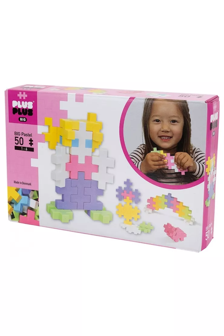  Klocki Plus-Plus Big Zestaw pastelowy 50el.