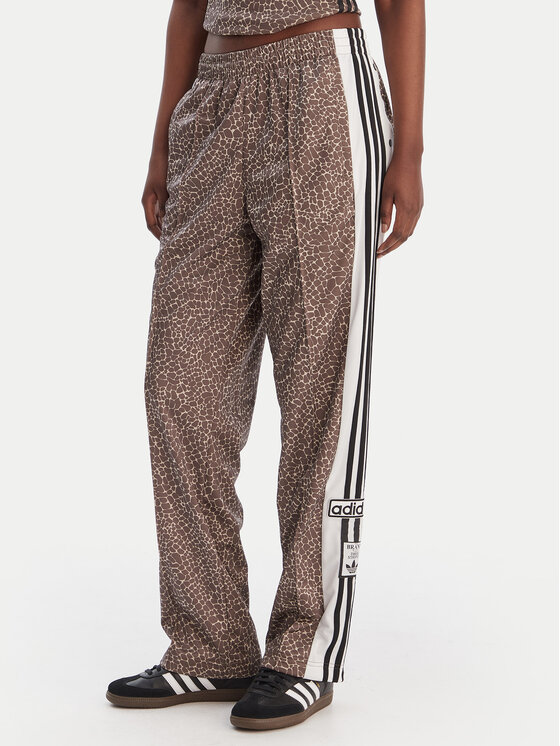 adidas Spodnie dresowe Adibreak KD8820 Beżowy Loose Fit