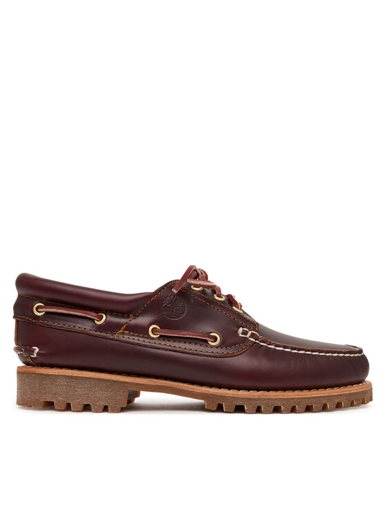 Timberland Mokasyny Authentics Boat 3 Eye Classic TB0500096481 Brązowy