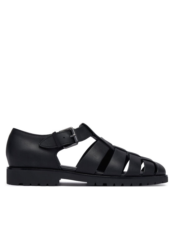 Polo Ralph Lauren Sandały 803961442002 Czarny