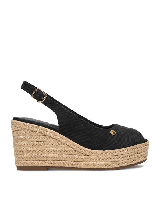 Beverly Hills Polo Club Espadryle EO-R26SS03466 Czarny
