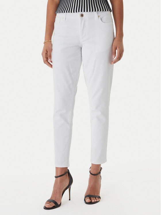 Fracomina Jeansy FP26SV8000W61501 Biały Slim Fit