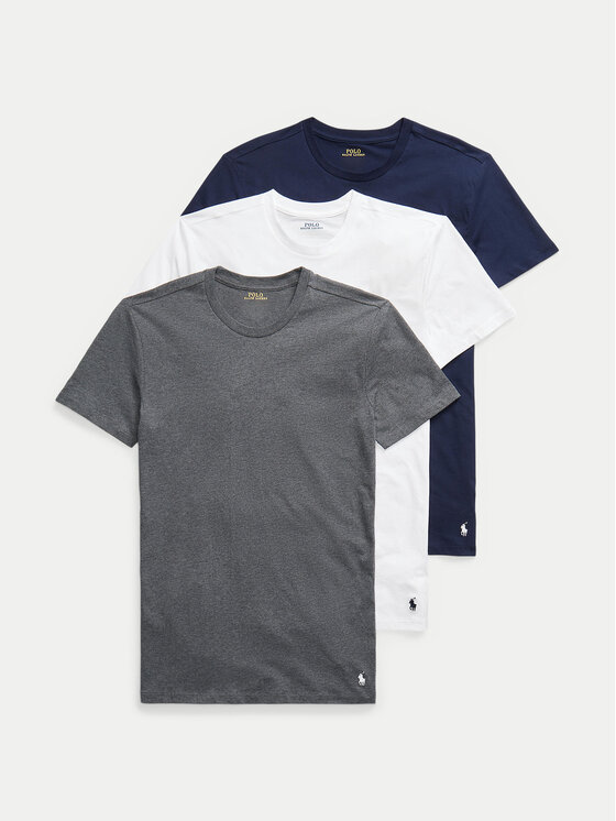 Polo Ralph Lauren Komplet t-shirtów 714830304036 Kolorowy Slim Fit