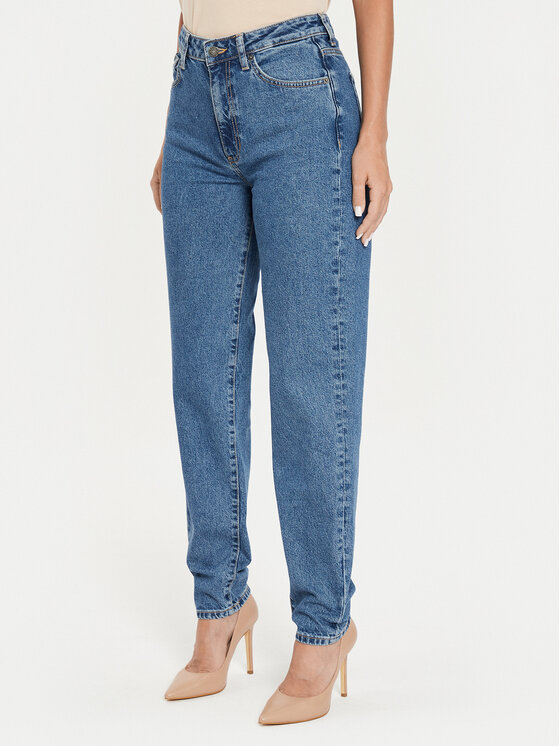 Guess Jeans Jeansy W4YA0D D5CC3 Niebieski Relaxed Fit