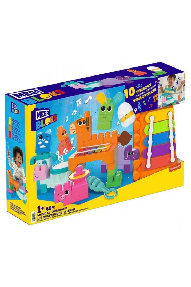 Mega Bloks. Muzykalne zwierzątka z farmy