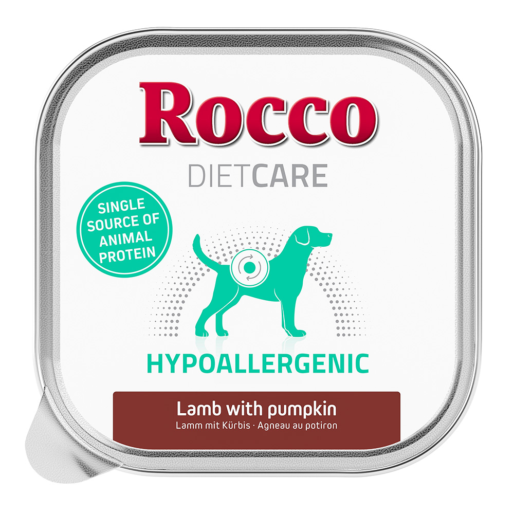 Rocco Diet Care Hypoallergen w tackach, jagnięcina, 150g - 10 x 150 g
